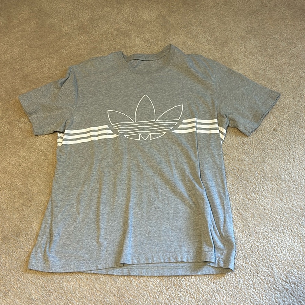 Men’s Adidas xl gray shirt